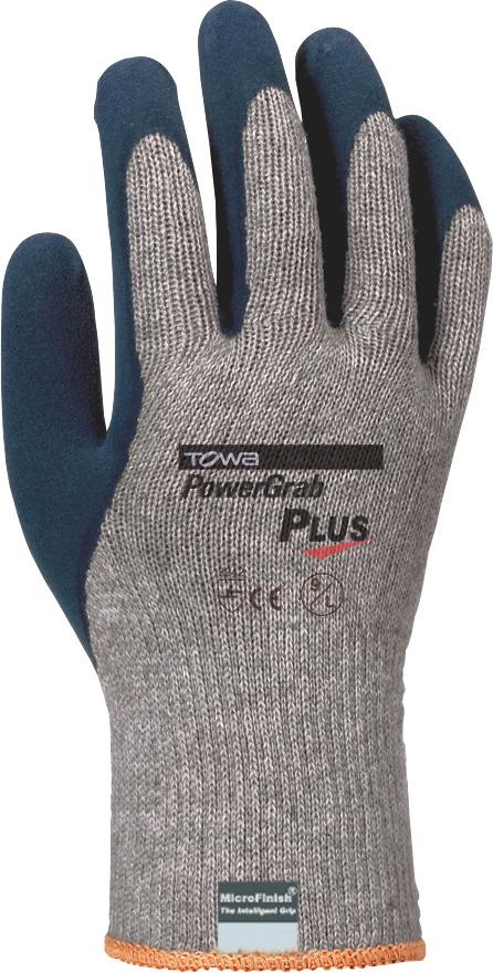 TOWA Handschuh PowerGrab® Plus, grau-blau - bei HUG Technik ♡