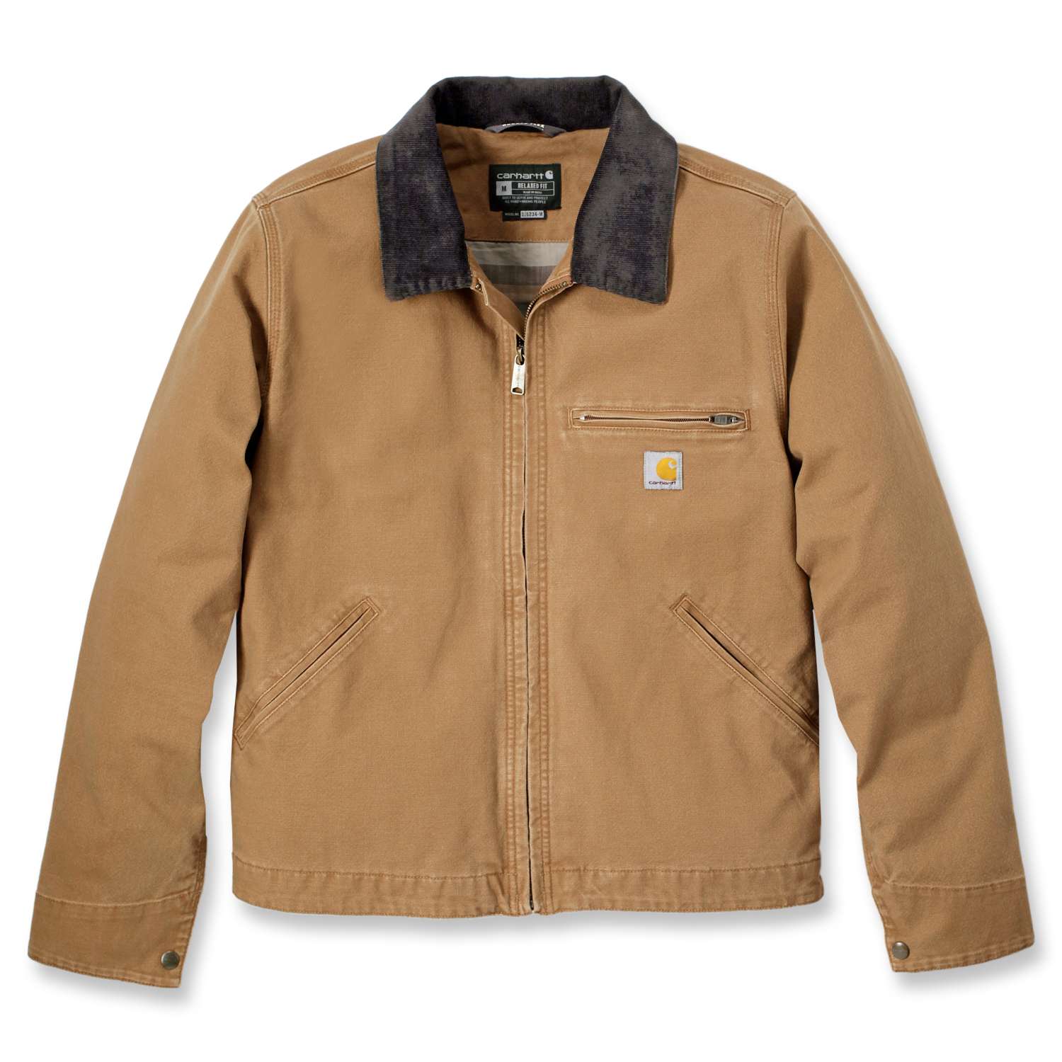carhartt® Herren Jacke »RELAXED FIT DUCK DETROIT JACKET« Flach  - erhältlich bei ✭ HUG Technik ✓
