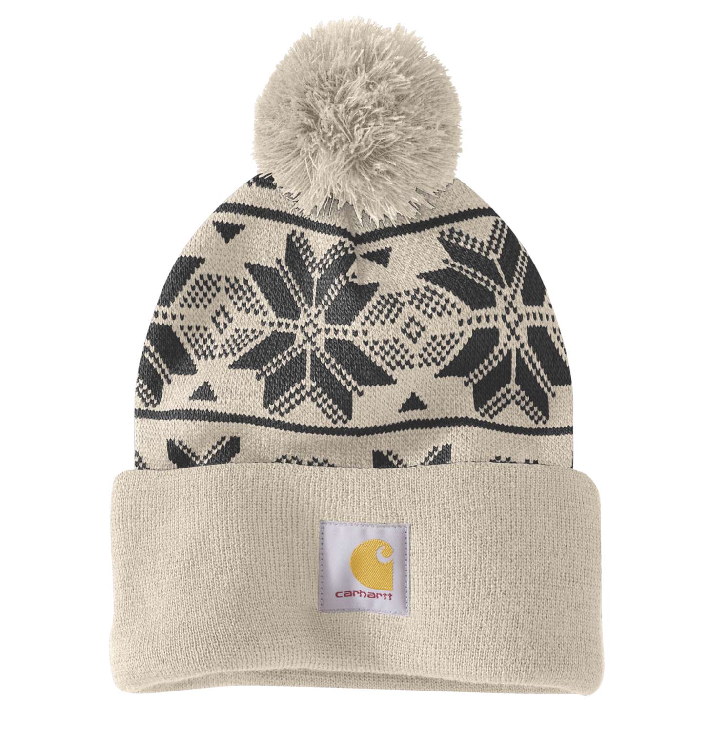 carhartt® Damen Mütze »KNIT POM JACQUARD BEANIE« Flach  - erhältlich bei ✌ HUG Technik ✓
