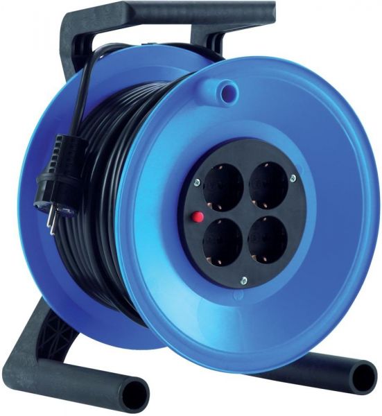 HEDI Kabeltrommel Kunststoff 25m H05VV3Gx1,5 IP20 - gibt’s bei ☆ HUG Technik ✓ HEDI Kabeltrommel Kunststoff 25m H05VV3Gx1,5 IP20 - gibt’s bei ☆ HUG Technik ✓