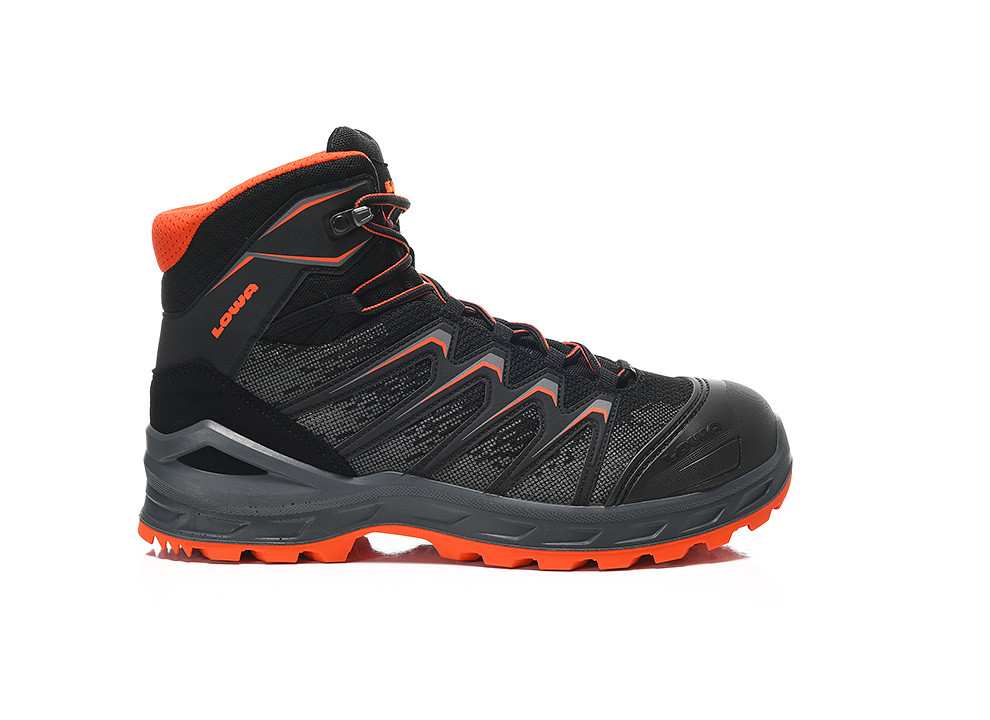 LOWA Sicherheitsstiefel LARROX Work GTX black Mid S3 CI, 5460 - direkt bei HUG Technik ✓