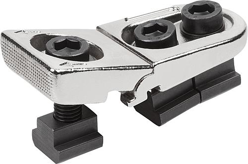 Flachspanner für T-Nut D=M12 Edelstahl, gehärtet, Komp:Edelstahl, BN=14 - K1413.1214