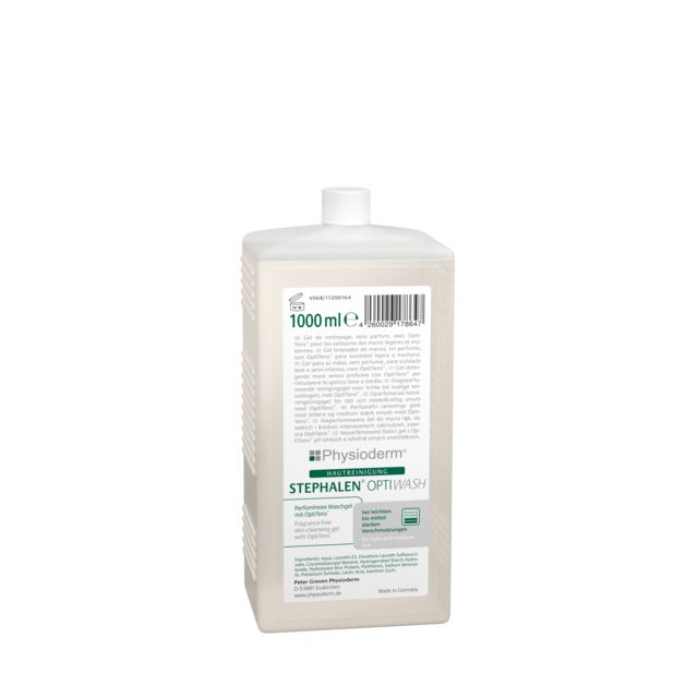 Physioderm® Waschgel STEPHALEN® OPTIWASH - bekommst Du bei ★ HUG Technik ✓