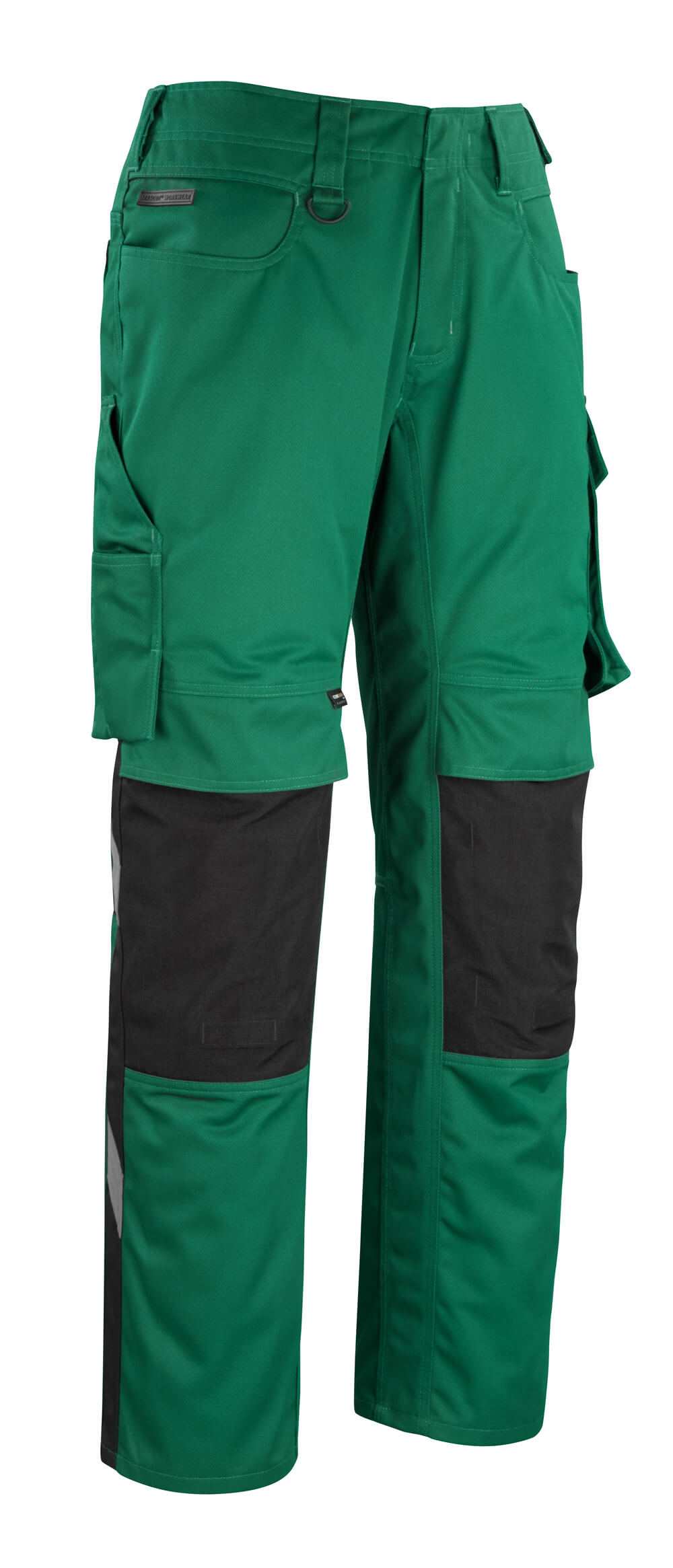MASCOT® UNIQUE Hose mit Knietaschen »Erlangen« Gr. 76/C46, grün/schwarz - erhältlich bei ✭ HUG Technik ✓