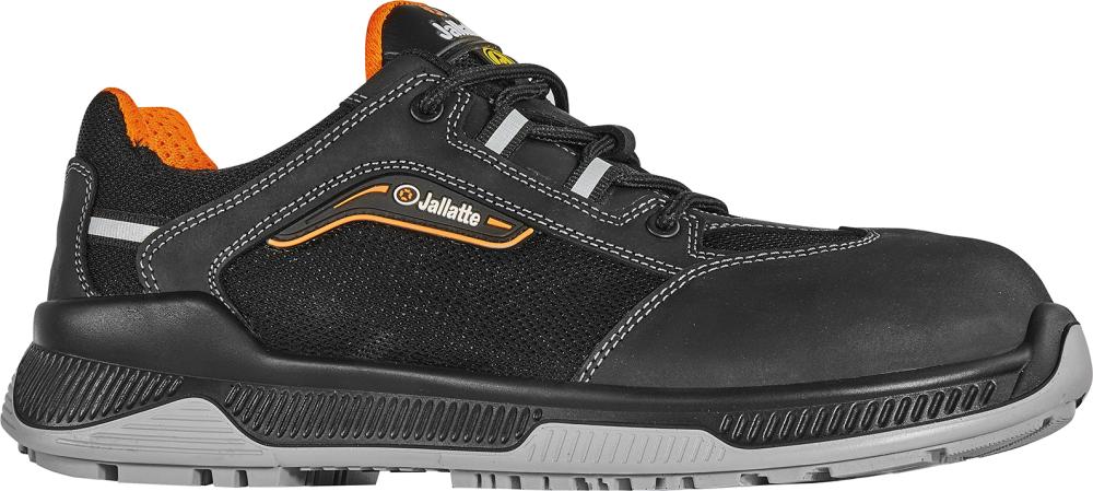 Jallatte® Sicherheitshalbschuh Jalcross, S3 ESD SRC, schwarz-orange - bekommst Du bei ★ HUG Technik ✓