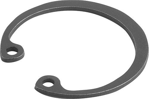 Sicherungsring für Bohrung DIN472, D1=28, Stahl phosphatiert - K1939.281200