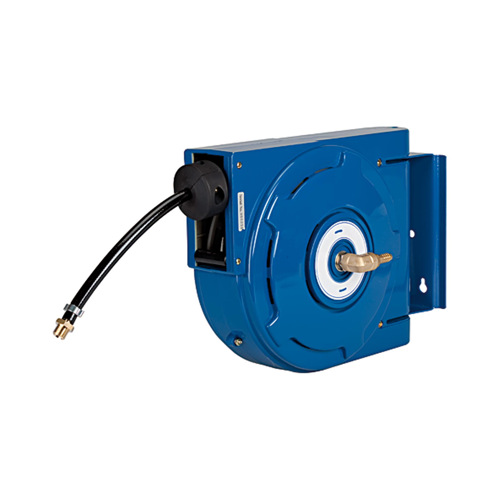 Schlauchaufroller Kompaktausführ., PU-Schl. ø 12x8, G 1/4, 7 m - direkt von HUG Technik ✓