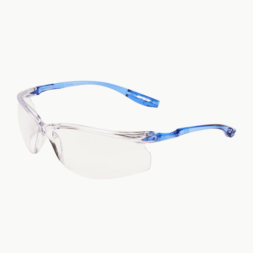 3M™ CCS Schutzbrille klar, Rahmen blau - gibt’s bei ☆ HUG Technik ✓