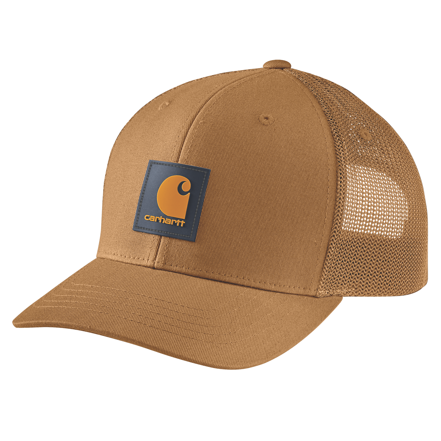 carhartt® Herren Cap »TWILL MESH-BACK LOGO PATCH CAP« carhartt brown/honeycomb - kommt direkt von HUG Technik 😊