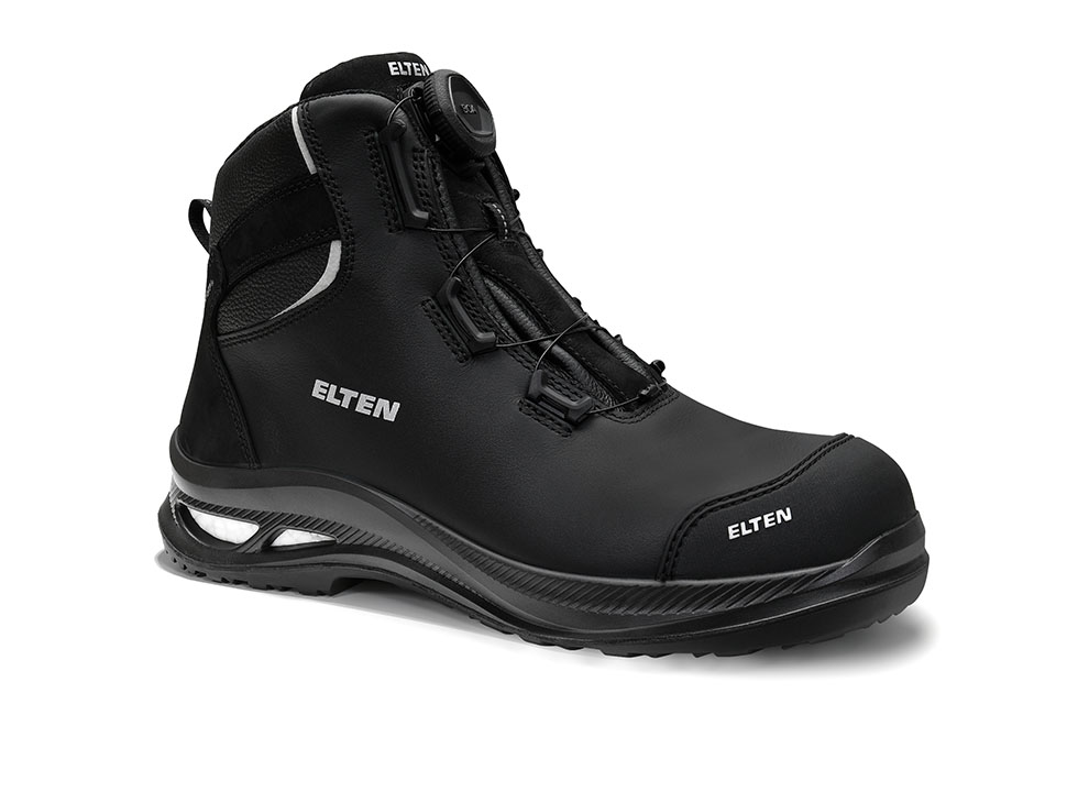 ELTEN® Sicherheitsstiefel, TERENCE XXG PRO BOA® black Mid ESD S3 HI, 768641 - direkt von HUG Technik ✓
