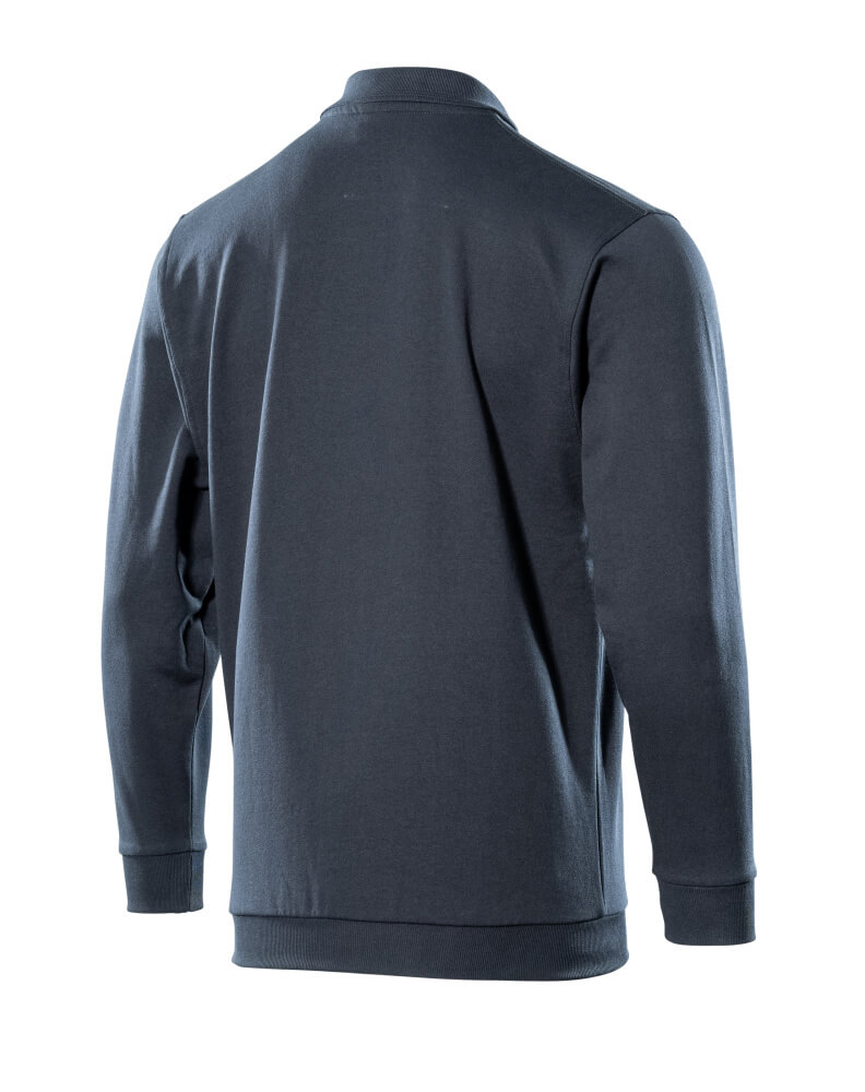 MASCOT® CROSSOVER Polo-Sweatshirt »Trinidad« Gr. 2XL, schwarzblau - bekommst Du bei HUG Technik ♡