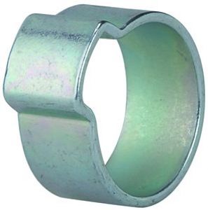 1-Ohr-Schlauchklemme, Spannbereich 7 - 9 mm, Stahl glanzverzinkt - direkt von HUG Technik ✓