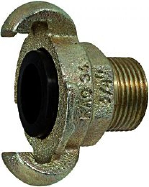 Lüdecke Gewindestück DIN 3489 Nennweite 20 mm AG 1, SW40 - bei HUG Technik ✓