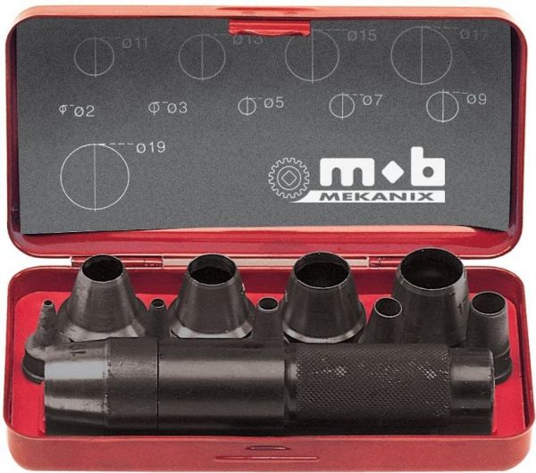 PEDDINGHAUS Locheisen-Satz gerade 3-20 mm - gibt’s bei HUG Technik ✓ PEDDINGHAUS Locheisen-Satz gerade 3-20 mm - gibt’s bei HUG Technik ✓