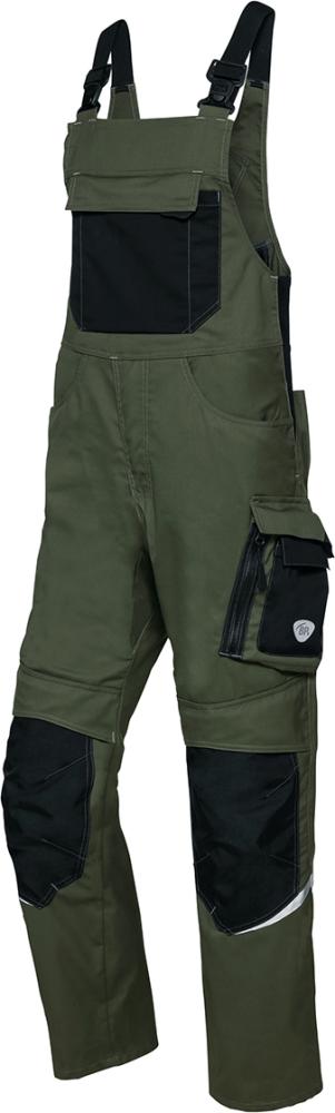 BP® Herren-Latzhose 1979 570, oliv-schwarz - erhältlich bei ✭ HUG Technik ✓