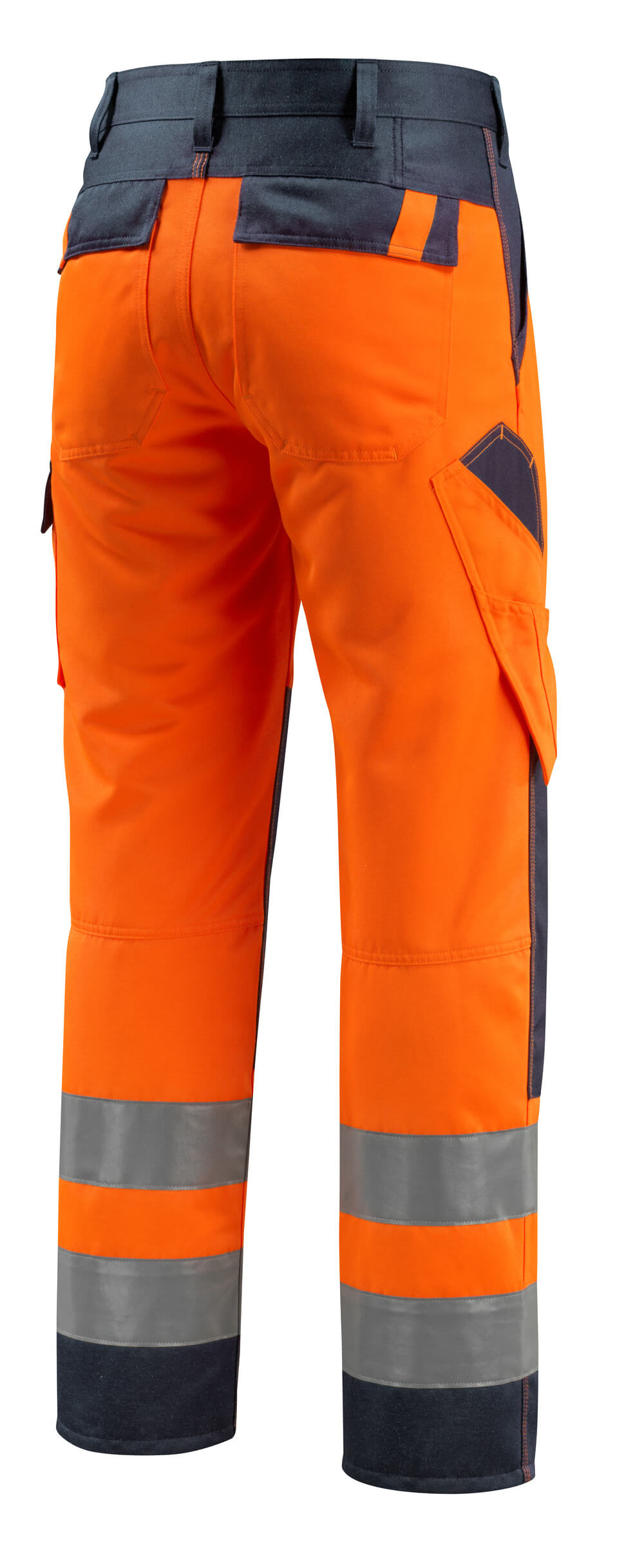 MASCOT® SAFE LIGHT Hose mit Knietaschen »Maitland« Gr. 76/C46, hi-vis orange/schwarzblau - bei HUG Technik ✭