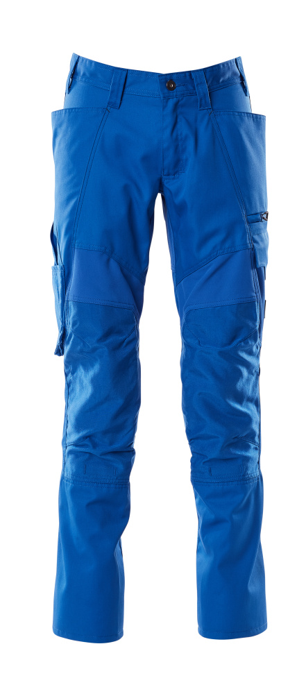 MASCOT® ACCELERATE Hose mit Knietaschen  Gr. 76/C46, azurblau - jetzt NEU  bei ✭ HUG Technik ✓