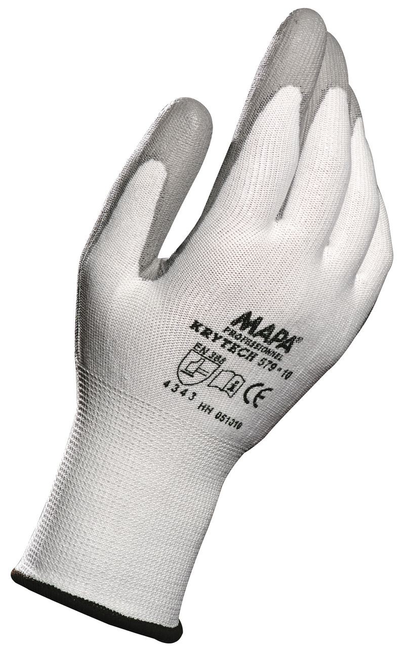 MAPA® Schnittschutzhandschuh »KryTech 579«, weiss-grau - bei HUG Technik ✭