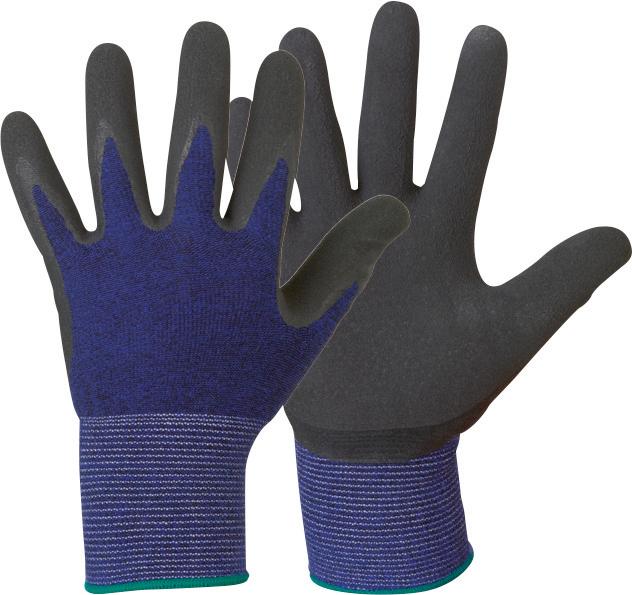 STRONGHAND® Handschuh SCOTT, schwarz-blau - erhältlich bei ♡ HUG Technik ✓