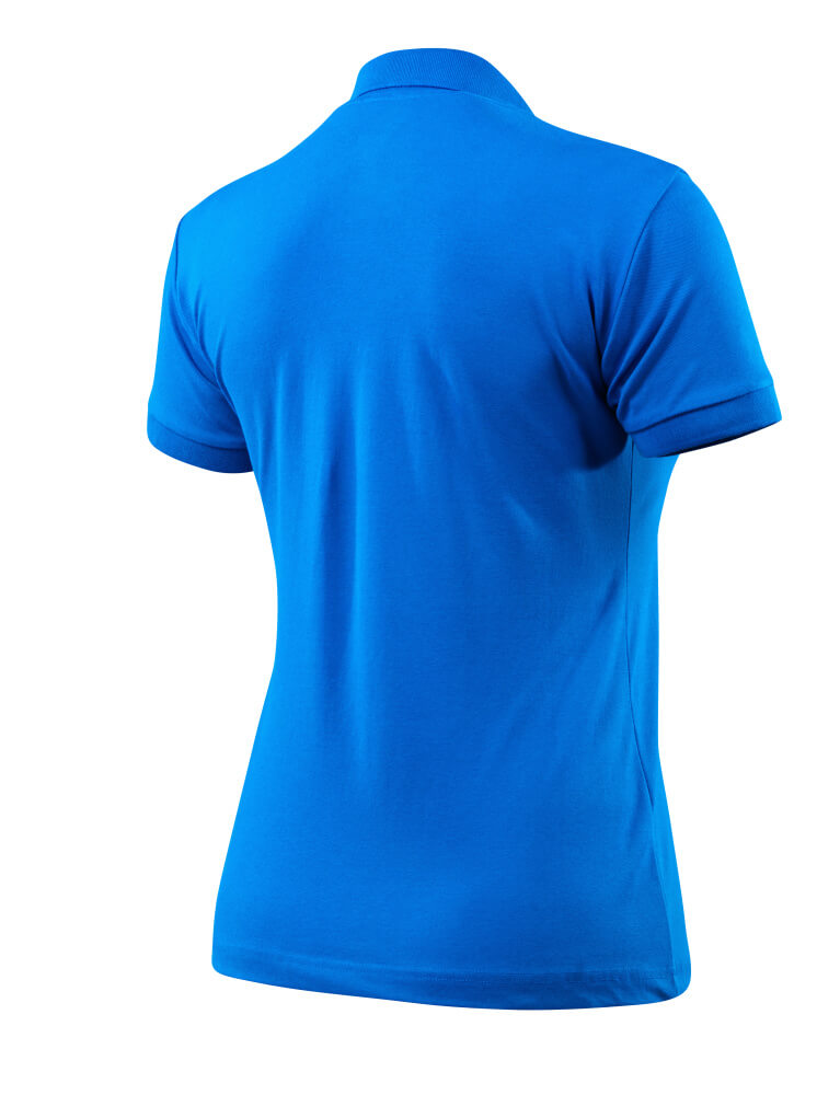 MASCOT® CROSSOVER Polo-Shirt »Grasse« Gr. 2XL, azurblau - bekommst Du bei HUG Technik ♡