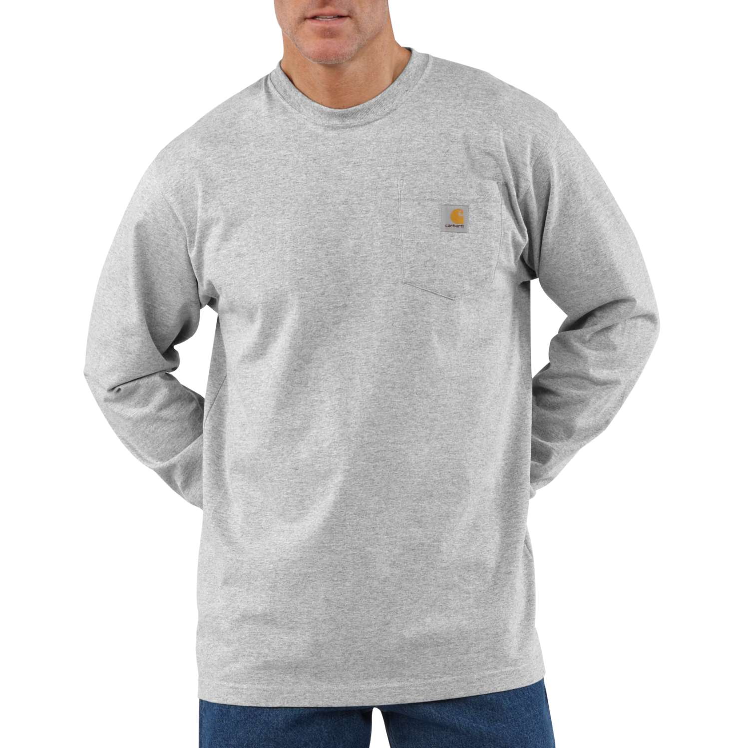 carhartt® Herren-Langarmshirt »WORKWEAR POCKET T-SHIRT L/S« - bekommst Du bei HUG Technik ♡