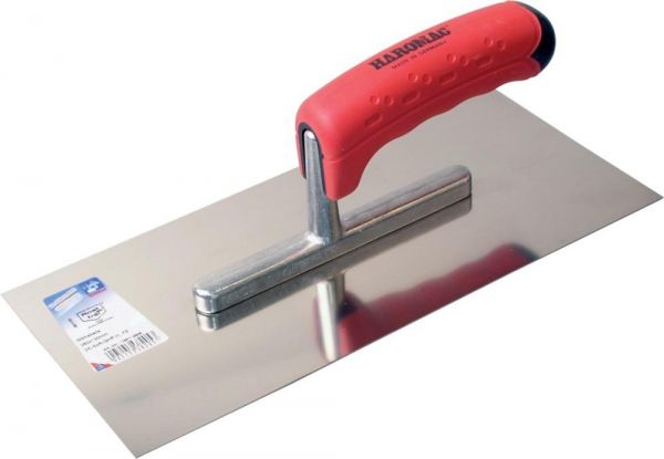 HAROMAC® Glättekelle mit Soft-Griffohne Zahnung, rostfrei - bekommst Du bei ★ HUG Technik ✓ HAROMAC® Glättekelle mit Soft-Griffohne Zahnung, rostfrei - bekommst Du bei ★ HUG Technik ✓