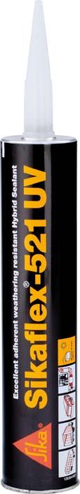 Sikaflex®-521 UV 300 ml Kartusche - erhältlich bei ✭ HUG Technik ✓