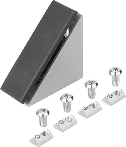 Produktbild Winkel 76X38X76, Typ I - K1045.088080 - direkt bei HUG Technik ✓