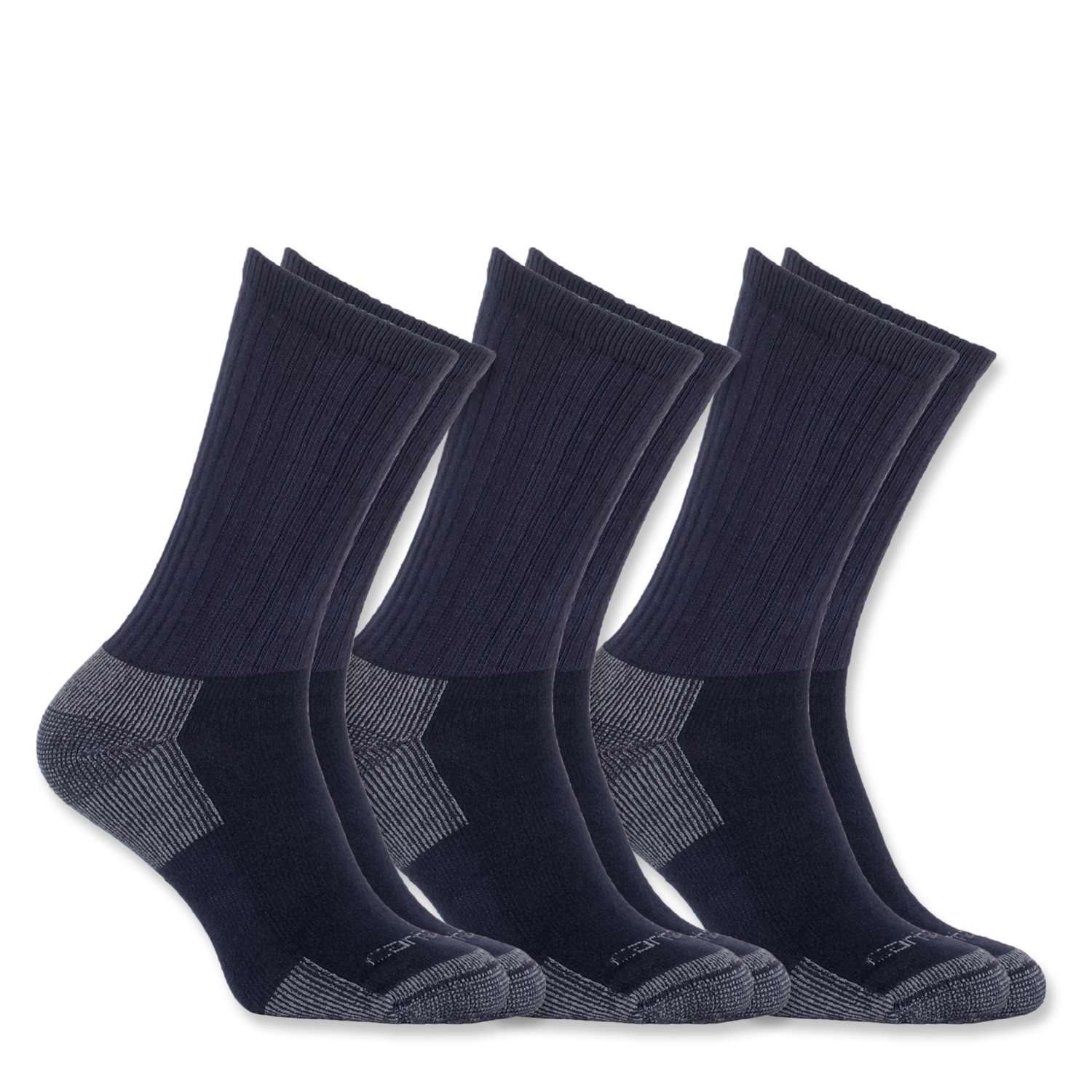carhartt® Herren Socken »ALL-SEASON COTTON SOCK 3-PAIR« navy Flach  - kommt direkt von HUG Technik 😊