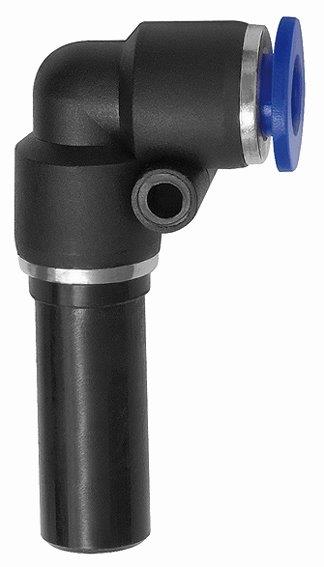 L-Steckverbindung, Stecknippel 10 mm Schlauch-ø 10 mm, »Blaue Serie« - direkt bei HUG Technik ✓