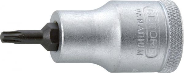 GEDORE Schraubendreher-Einsatz 1/2 Zoll für TORX® T 20x 55mm - gibt’s bei ☆ HUG Technik ✓