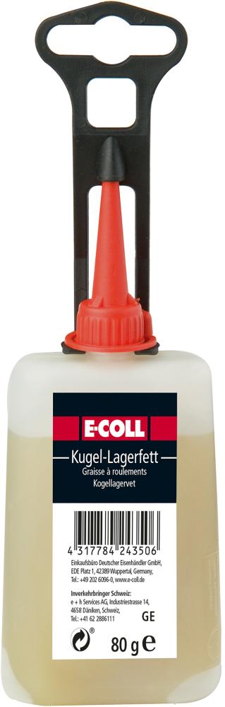 E-COLL Kugellagerfett 80 g Flasche - bekommst Du bei ★ HUG Technik ✓