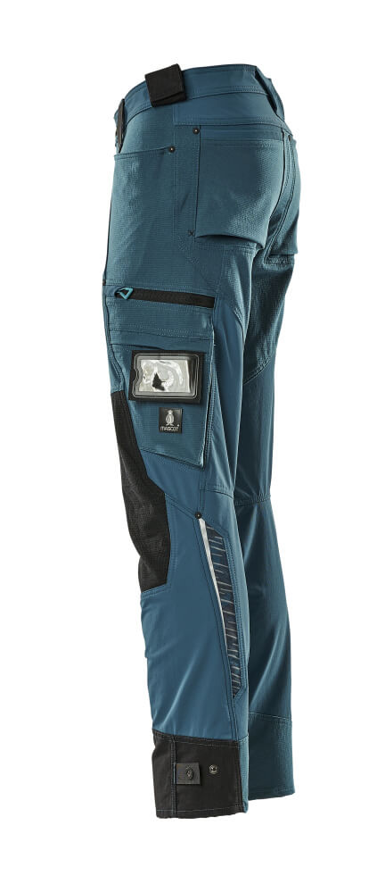 MASCOT® ADVANCED Hose mit Knietaschen  Gr. 76/C42, dunkelpetroleum - jetzt NEU  bei ✭ HUG Technik ✓