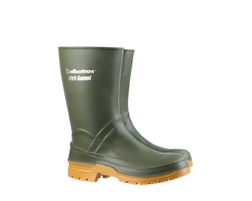 Albatros GUARDIAN MID GREEN Nitrilgummistiefel Paar