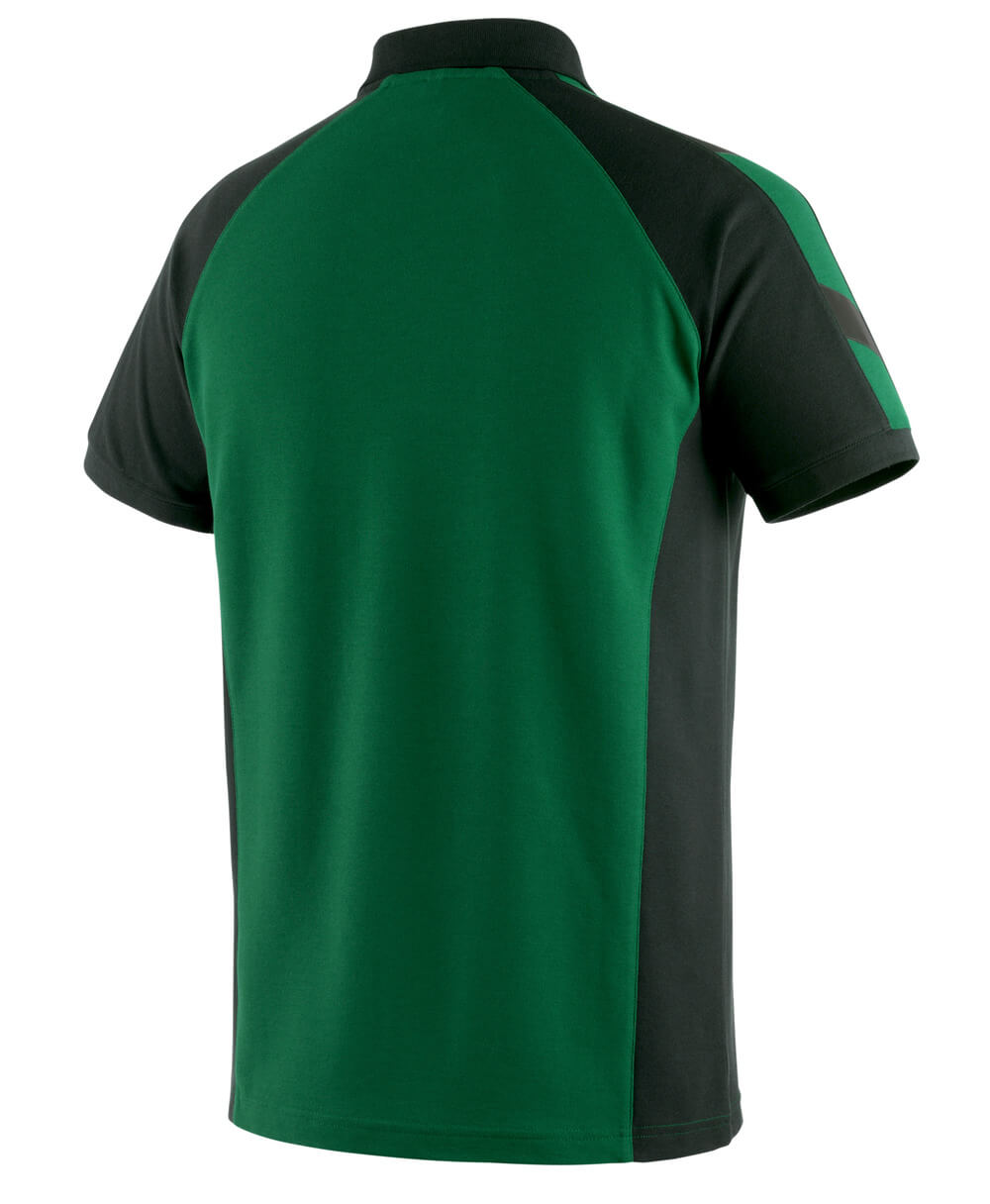 MASCOT® UNIQUE Polo-Shirt »Bottrop« Gr. 2XL, grün/schwarz - gibt’s bei HUG Technik ✓