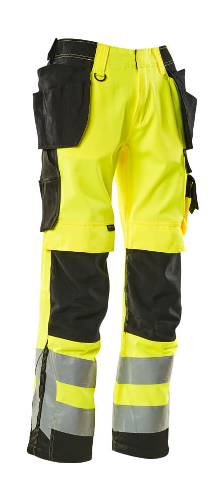 MASCOT® SAFE SUPREME Hose mit Hängetaschen »Wigan« Gr. 76/C46, hi-vis gelb/schwarz - bei HUG Technik ✭