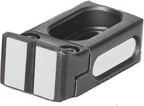 Gegenhalter verstellbar, Form:B Ges geschliffen, L=50, B=25, Vergütungsstahl brüniert - K0853.97108016