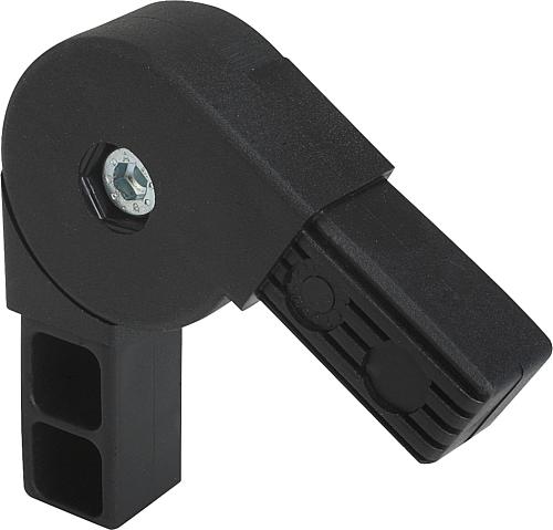 Produktbild Steckverbinder Gelenk Polyamid, Komp:Stahl - K0625.1251511 - direkt von HUG Technik ✓