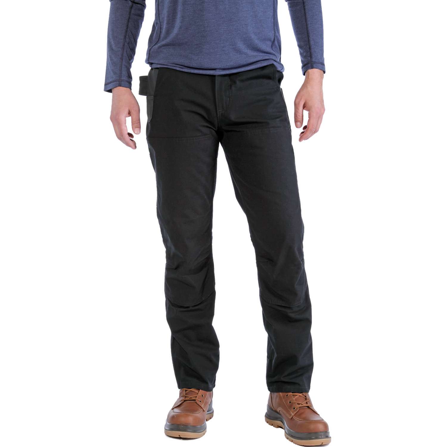 carhartt® Herren Arbeitshose Relaxed Fit STEEL DOUBLE FRONT PANT black - gibt’s bei HUG Technik ✓