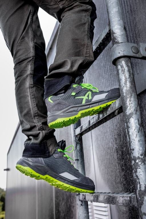 Albatros AXIS GREEN Sicherheitshalbschuh Anwendung 1.