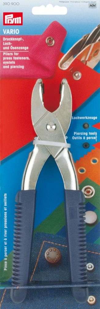 PRYM Ösenzange / Druckknopfzange »Vario« Stahl vernickelt - bei HUG Technik ✭