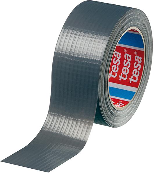 tesa® Gewebeband silber-matt tesa 4610 25m x 50mm - bei HUG Technik ✭