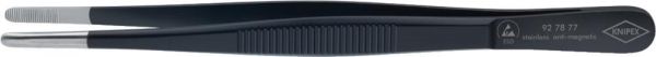 KNIPEX® Pinzette ESD rund 145 mm, 3,5 mm schwarz - erhältlich bei ✭ HUG Technik ✓