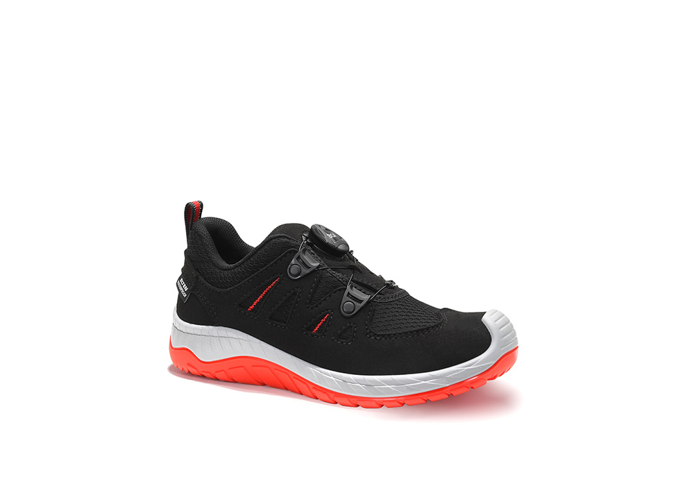 ELTEN® Halbschuh MADDOX Kids BOA® black-red Low