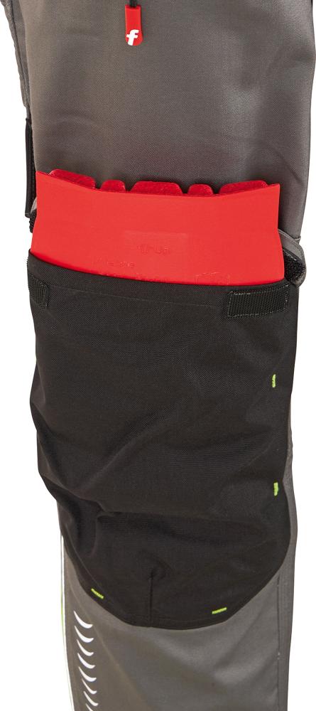 FORTIS Herren-Bundhose Flex, grau-schwarz-lime - bei HUG Technik ☆