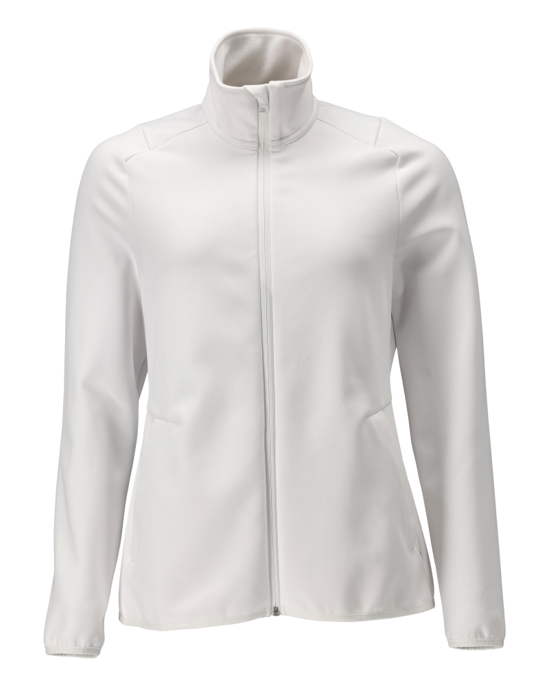 MASCOT® CUSTOMIZED Fleecepullover mit Reißverschluss  Gr. 2XL, weiß - direkt bei HUG Technik ✓