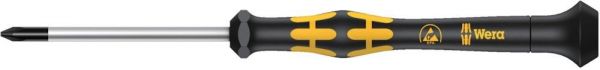 Wera® Elektroniker-Schraubendreher ESD für Kreuzschlitz 1550 PH, PH 0 x 60mm - bei HUG Technik ♡