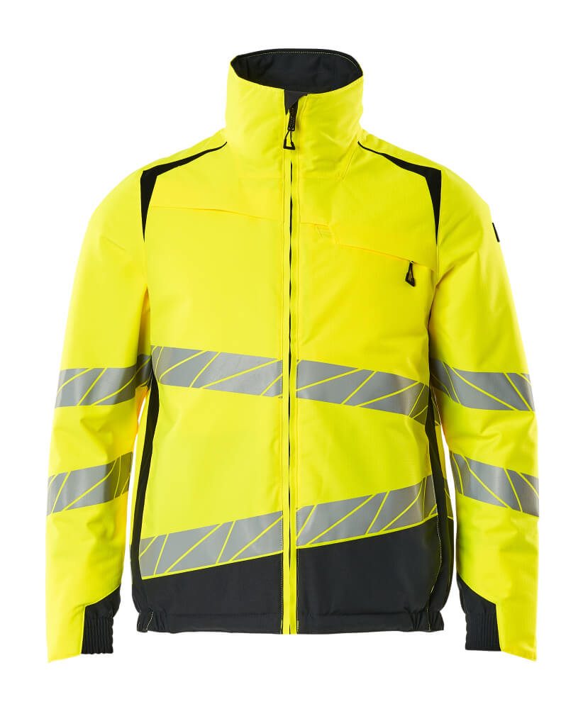 MASCOT® ACCELERATE SAFE Winterjacke  Gr. 2XL, hi-vis gelb/schwarzblau - gibt’s bei HUG Technik ✓
