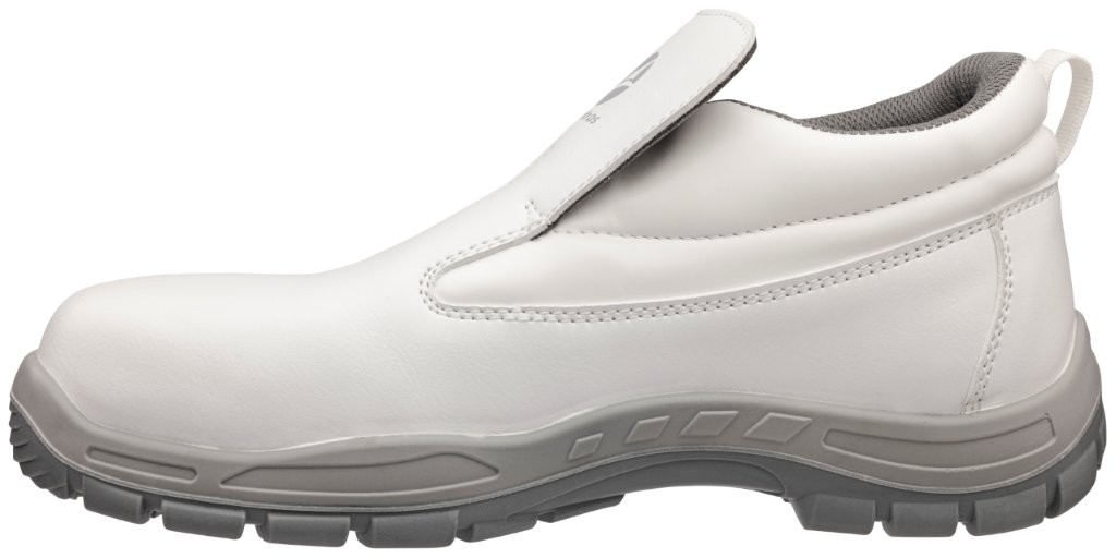 Albatros PURE WHITE Sicherheitsstiefel links.