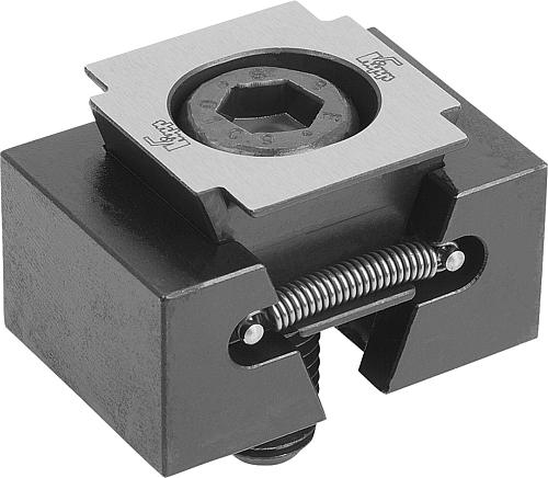 Keilspanner mit Bearbeitungs-Zugabe B=24 Vergütungsstahl, schmal, F=M08x25, F=M08x25 - K0649.3108 - direkt von HUG Technik ✓